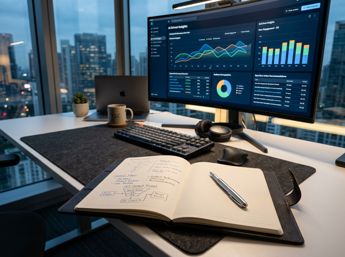 AI Assisted Content and Strategy workspace