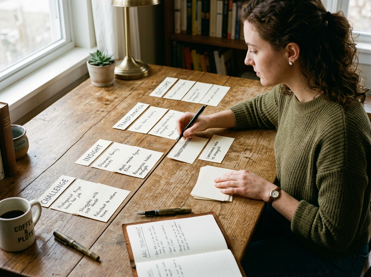 Detail oriented story narrative mapping